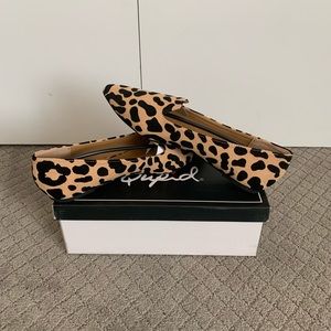 Qupid Cheetah print flats